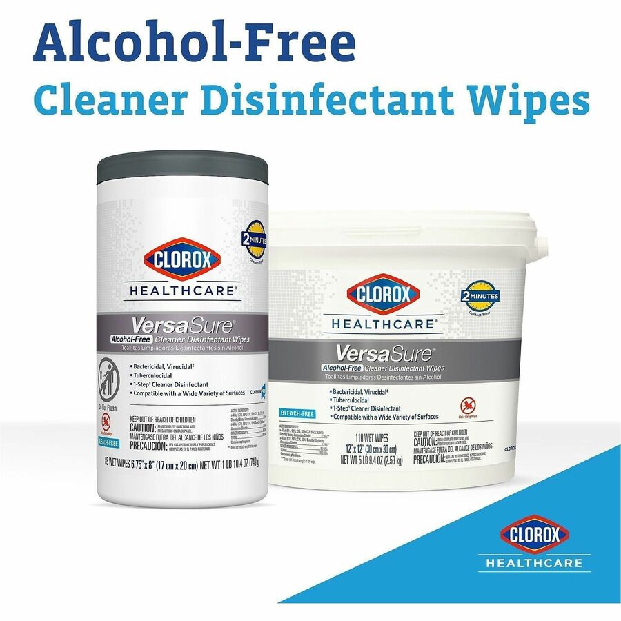 Clorox Healthcare VersaSure Disinfectant Wipes