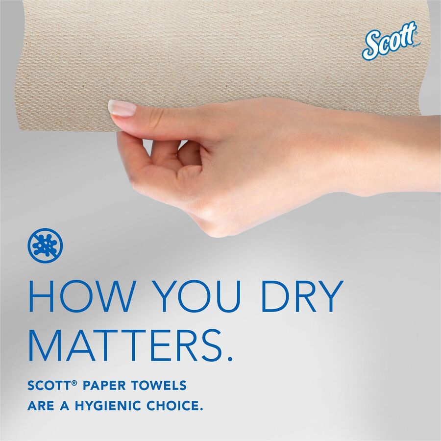 Scott Essential 100% Recycled Hard Roll Towels