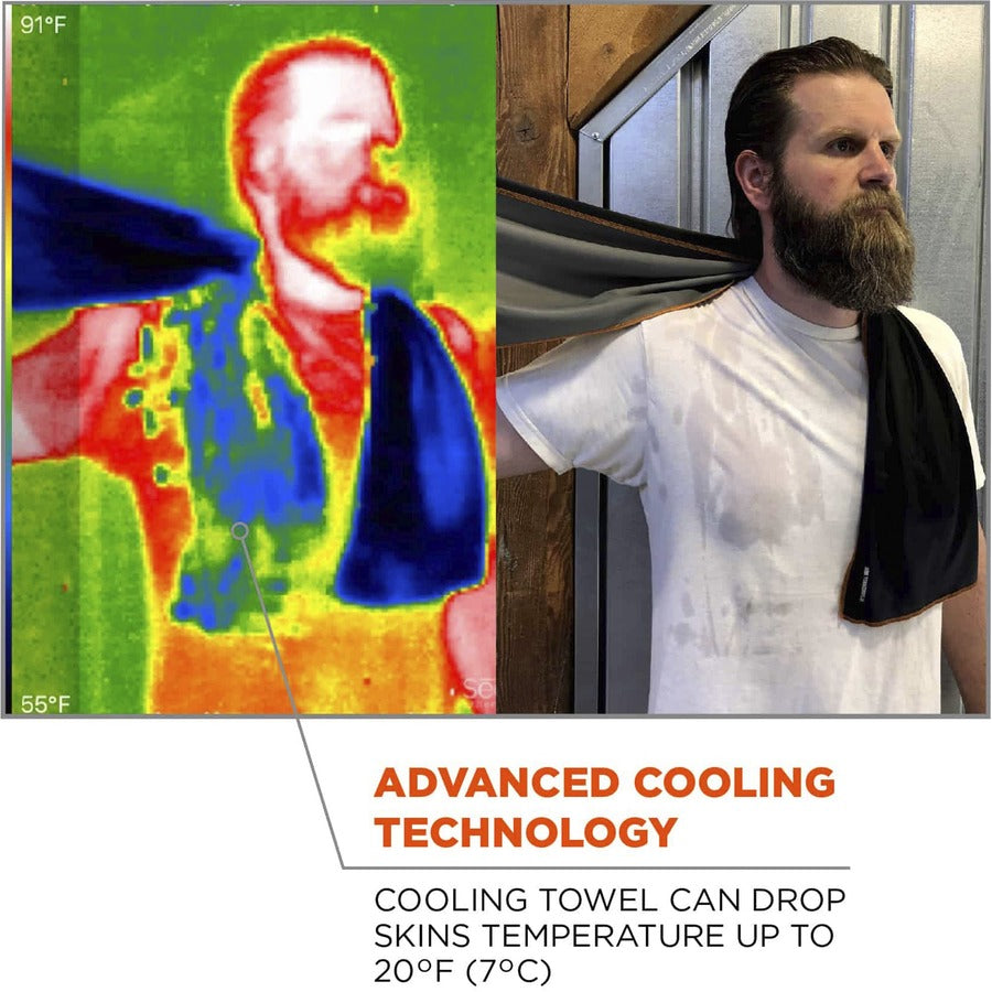 Ergodyne 6602MF Evaporative Microfiber Cooling Towel