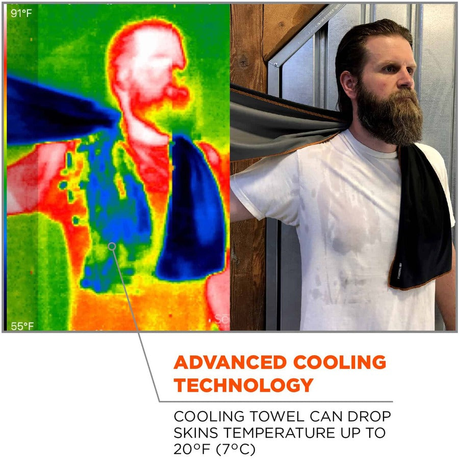 Ergodyne 6602MF Evaporative Microfiber Cooling Towel
