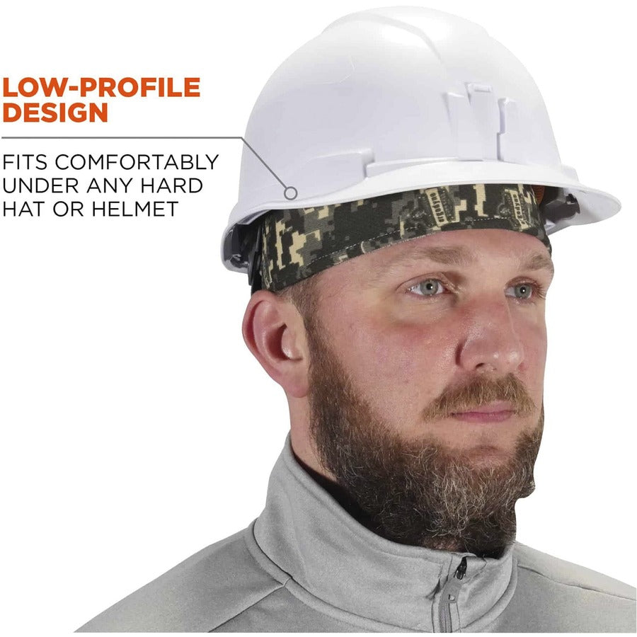 Ergodyne 6630 Camo Skull Cap - Terry Cloth