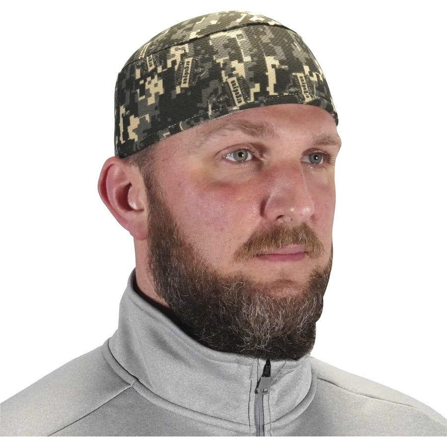 Ergodyne 6630 Camo Skull Cap - Terry Cloth