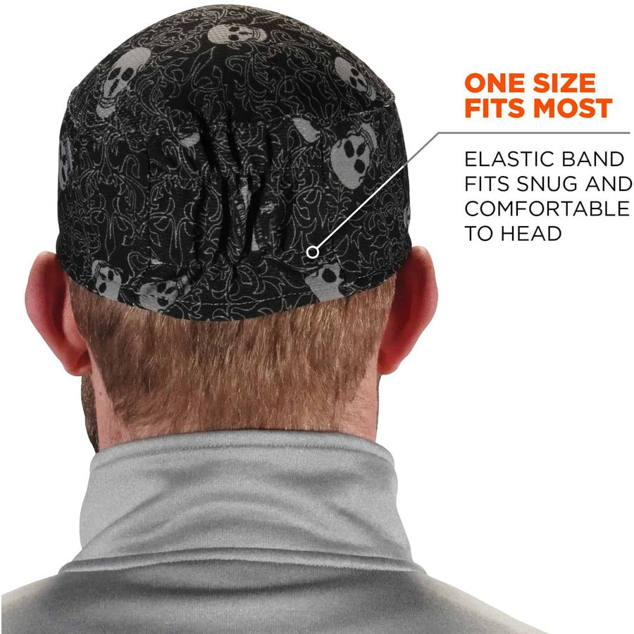 Ergodyne 6630 Skull Cap - Terry Cloth