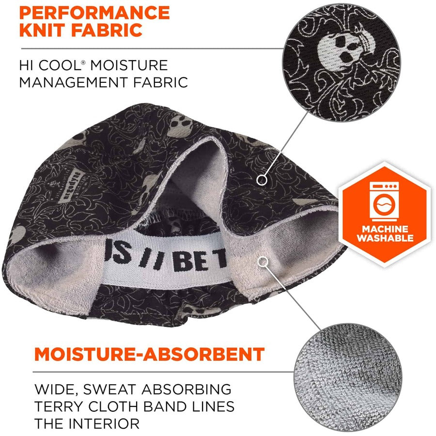 Ergodyne 6630 Skull Cap - Terry Cloth
