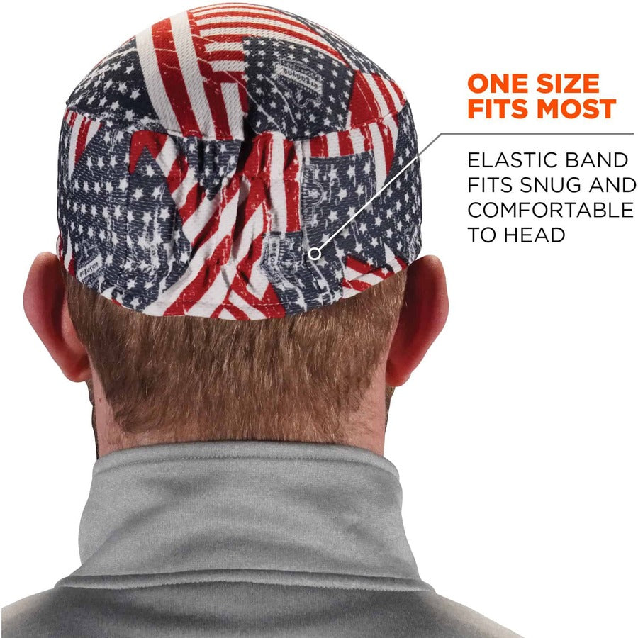 Ergodyne 6630 Skull Cap - Terry Cloth
