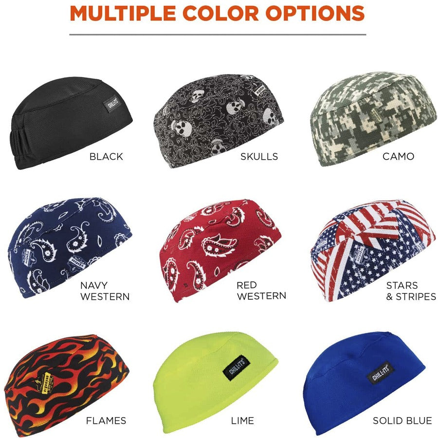 Ergodyne 6630 Skull Cap - Terry Cloth