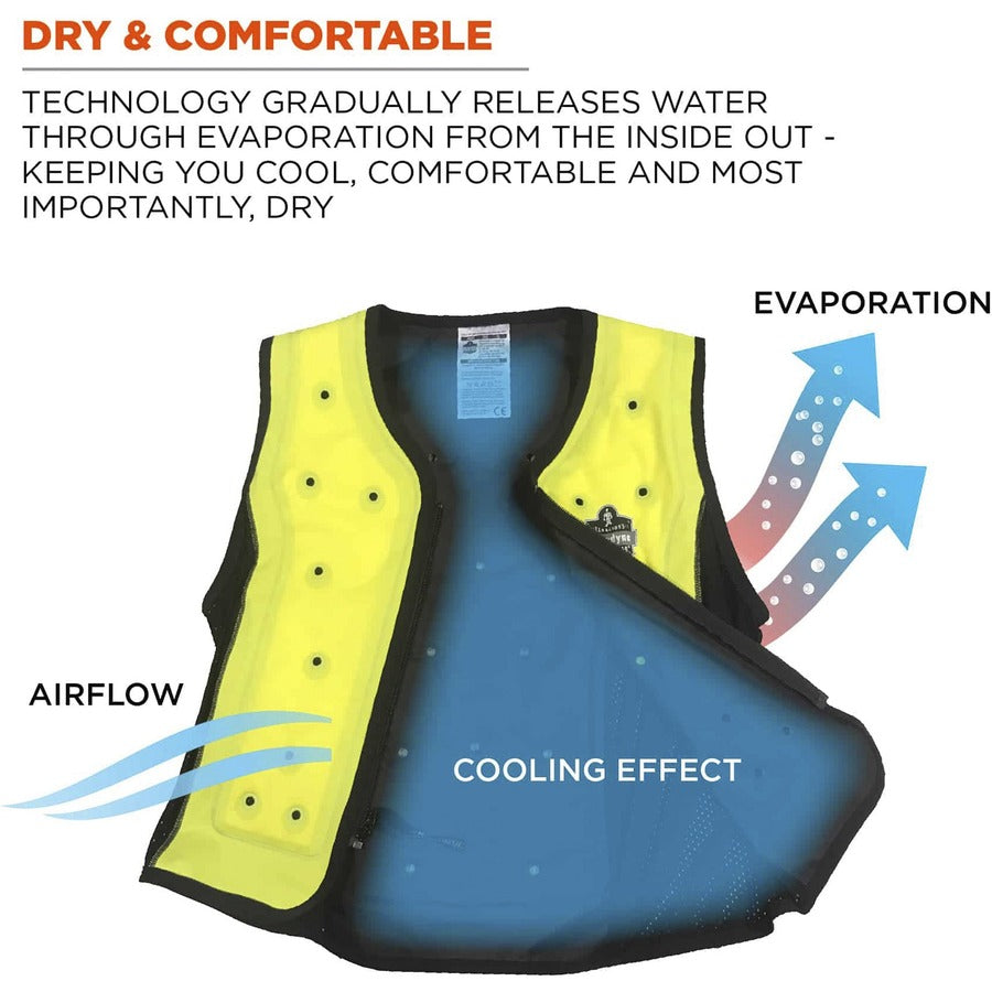 Ergodyne 6685 Premium Dry Evaporative Cooling Vest