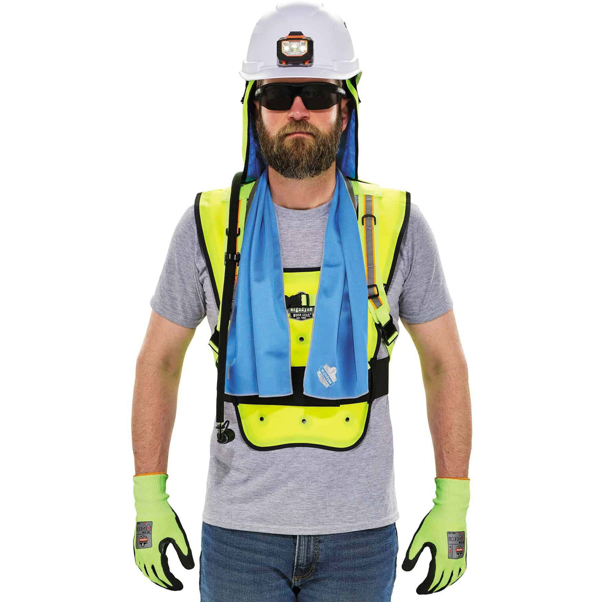 Ergodyne 6687 Economy Dry Evaporative Cooling Vest