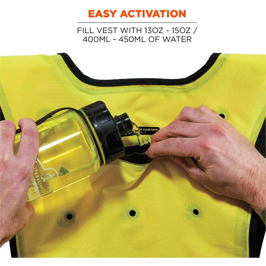Ergodyne 6687 Economy Dry Evaporative Cooling Vest