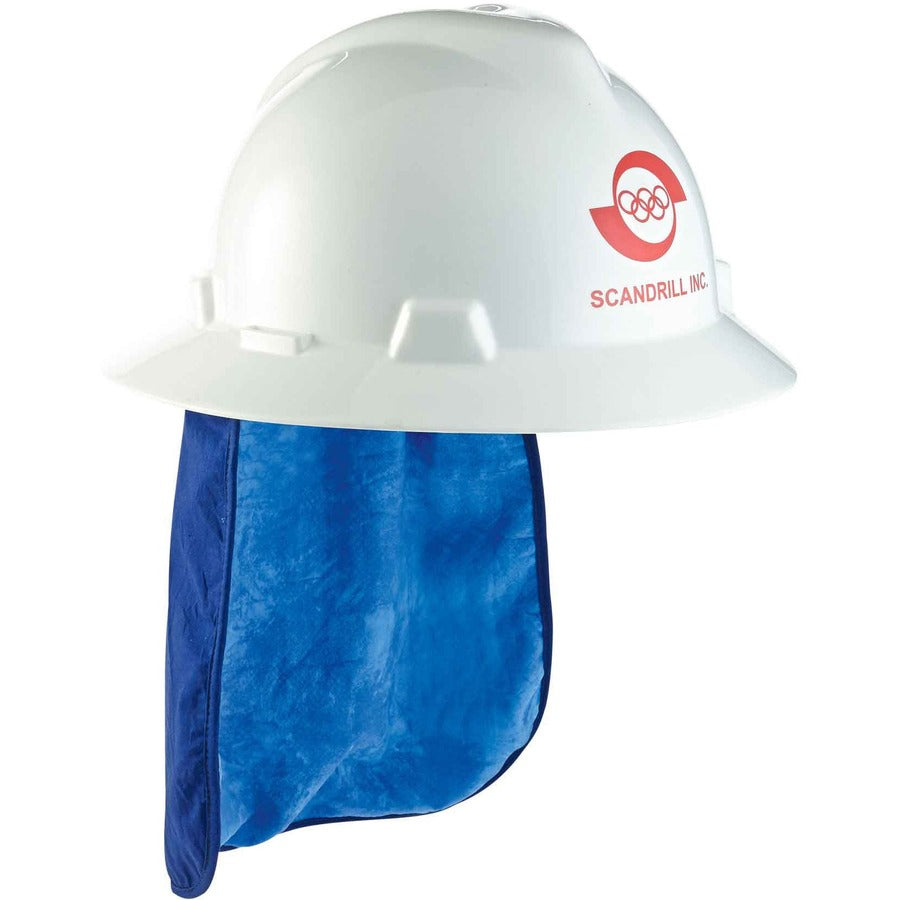 Ergodyne 6717CT Evaporative Cooling Hard Hat Neck Shade w/ Cooling Towel