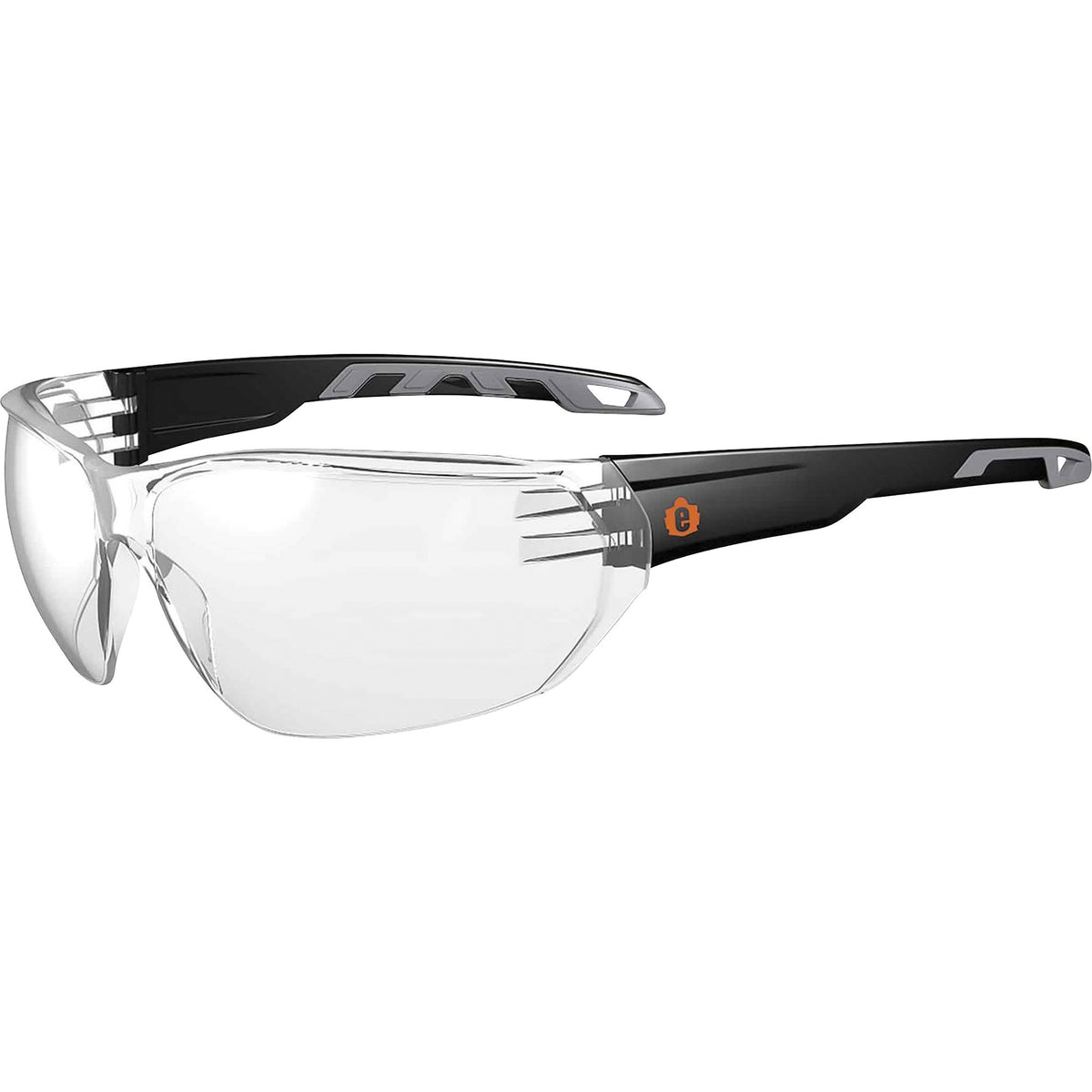 Ergodyne VALI Clear Lens Matte Frameless Safety Glasses / Sunglasses