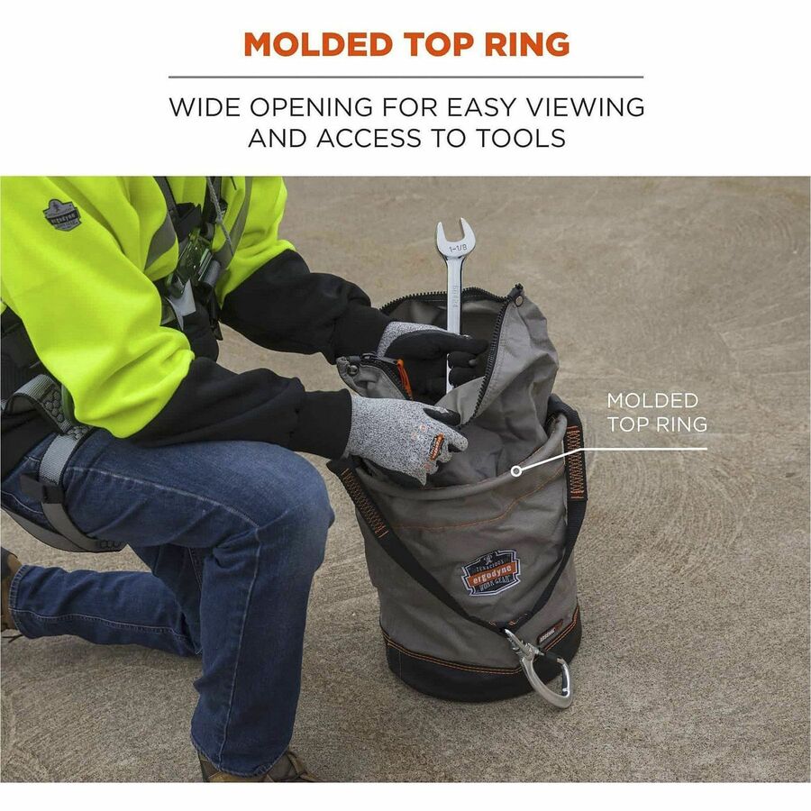 Ergodyne 5976 Hoist Bucket with Swiveling Carabiner