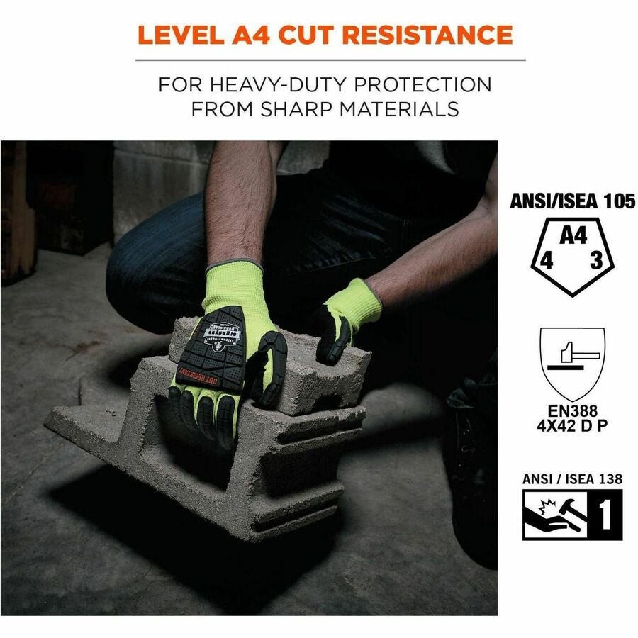 Ergodyne ProFlex 7141 Nitrile-Coated DIR Level 4 Cut-Resistant Gloves