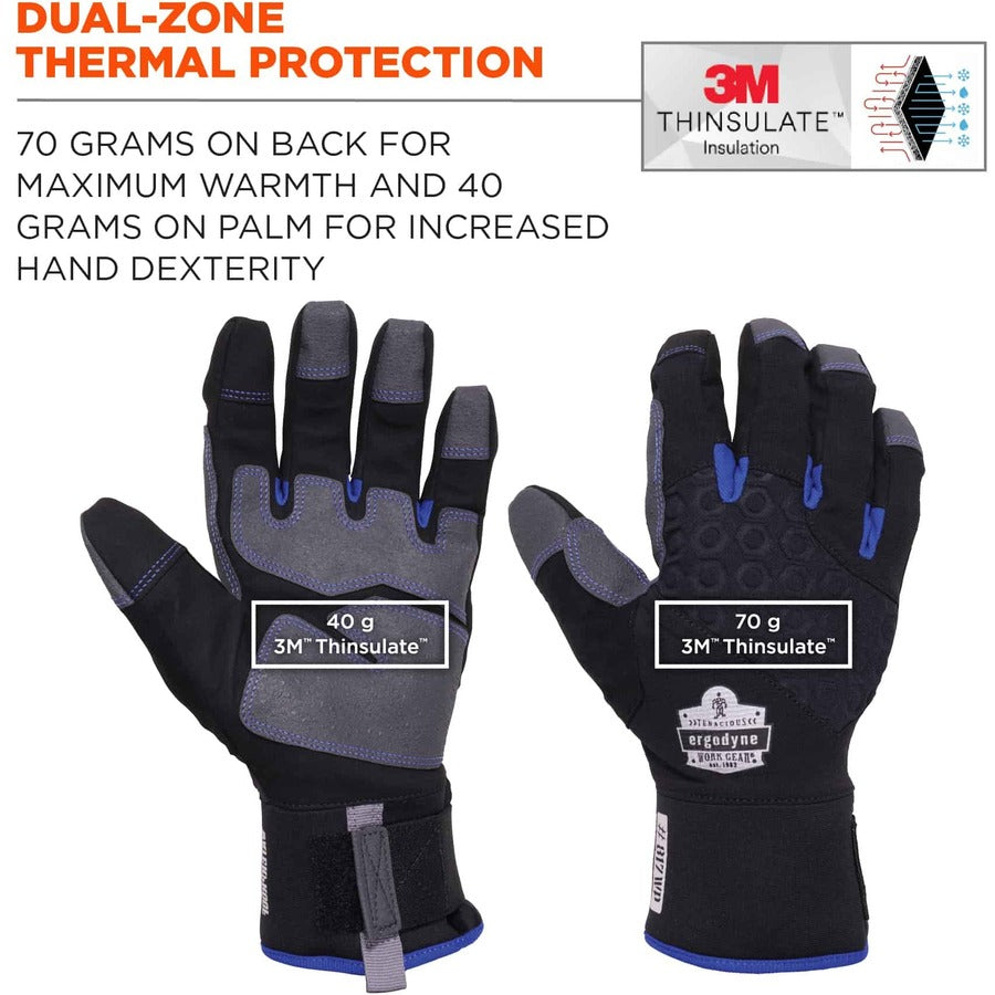 Ergodyne ProFlex 817WP Reinforced Thermal Waterproof Winter Work Gloves