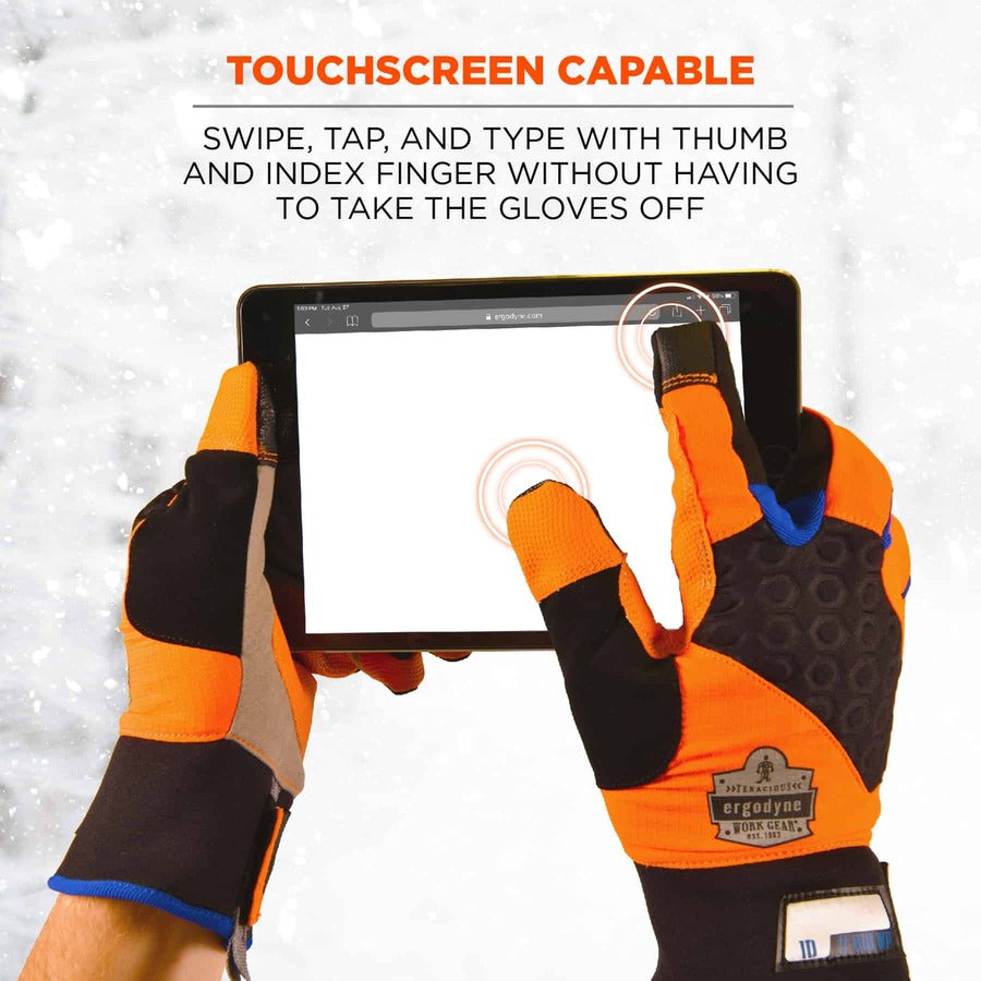 Ergodyne ProFlex 818WP Performance Thermal Waterproof Winter Work Gloves