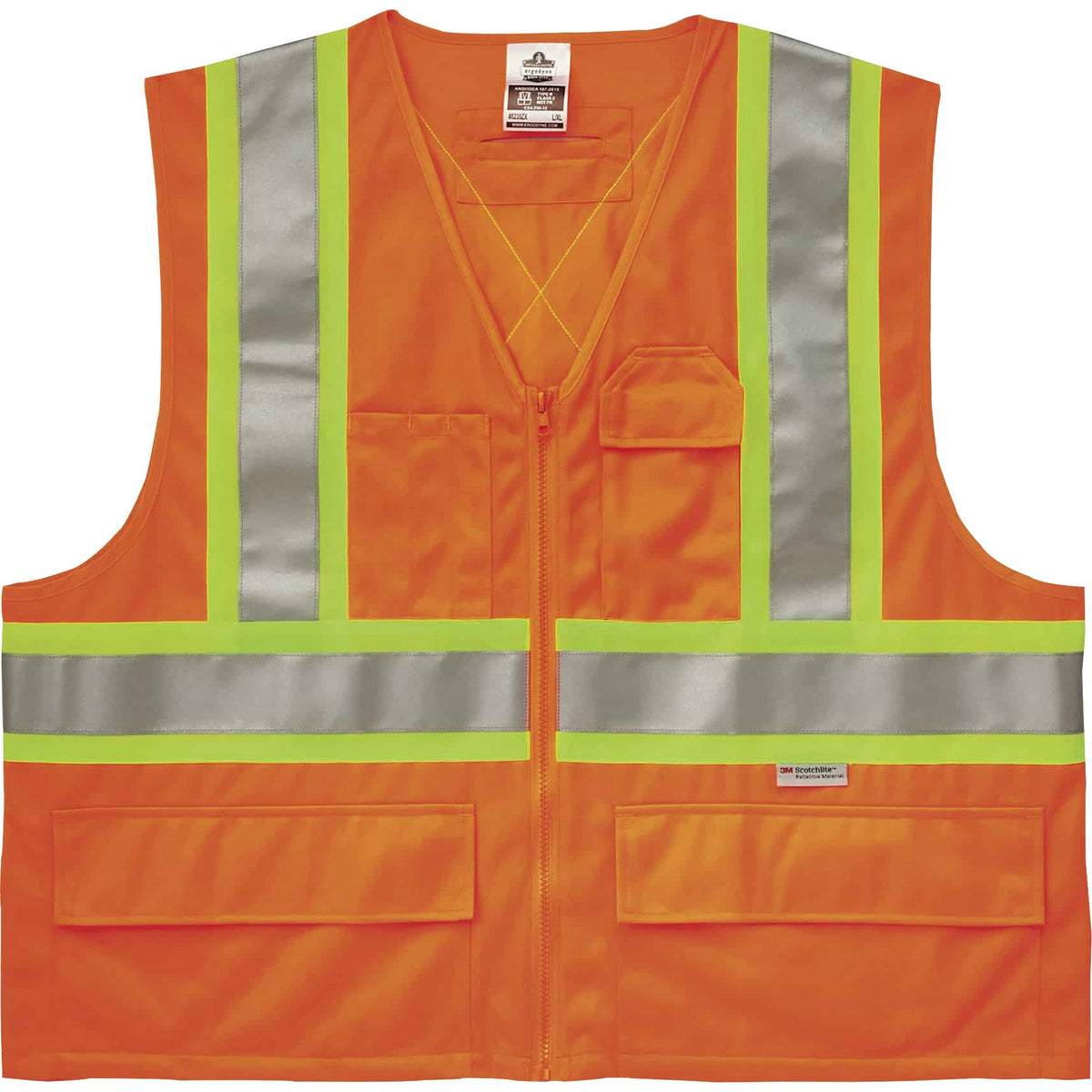 Ergodyne 8235ZX Type R Class 2 Two-Tone X-Back Vest