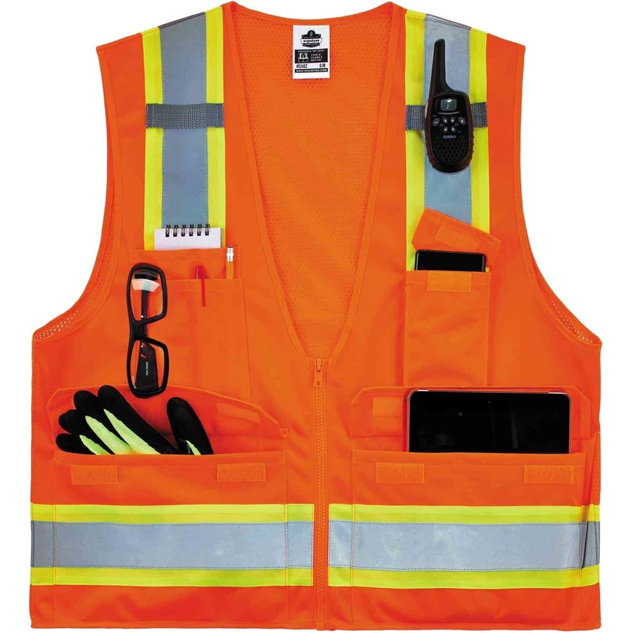 Ergodyne 8248Z Type R Class 2 Two-Tone Surveyors Vest