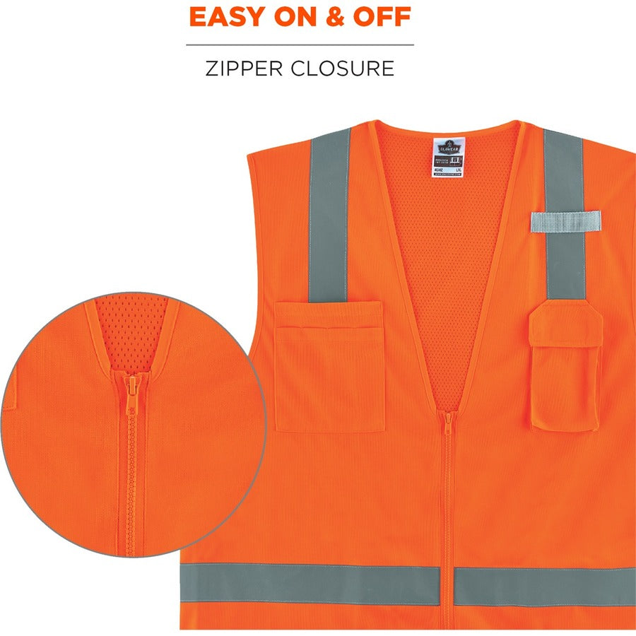 Ergodyne 8249Z Type R Class 2 Economy Surveyors Vest