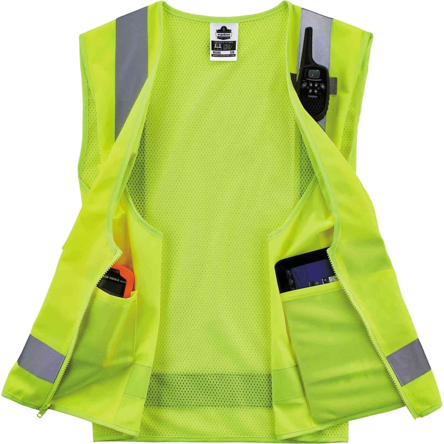 Ergodyne 8249Z Type R Class 2 Economy Surveyors Vest