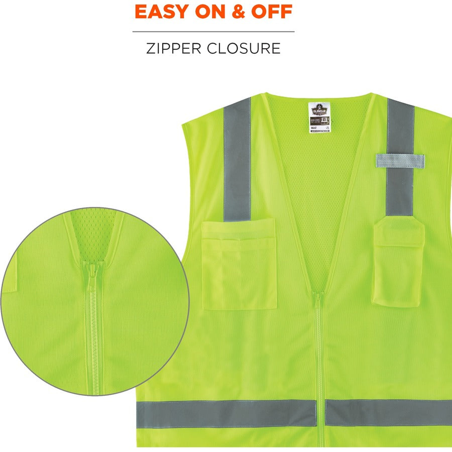 Ergodyne 8249Z Type R Class 2 Economy Surveyors Vest