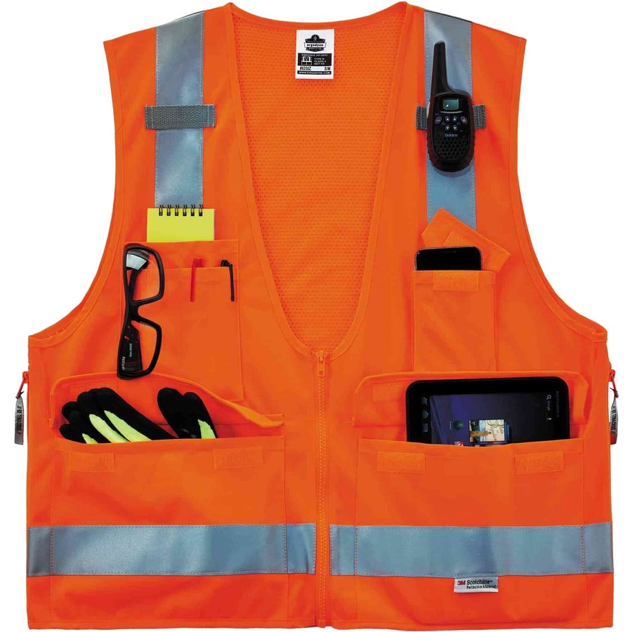 Ergodyne 8250Z Type R Class 2 Surveyors Vest