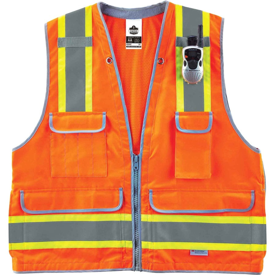 Ergodyne 8254HDZ Type R Class 2 Heavy-Duty Surveyors Vest