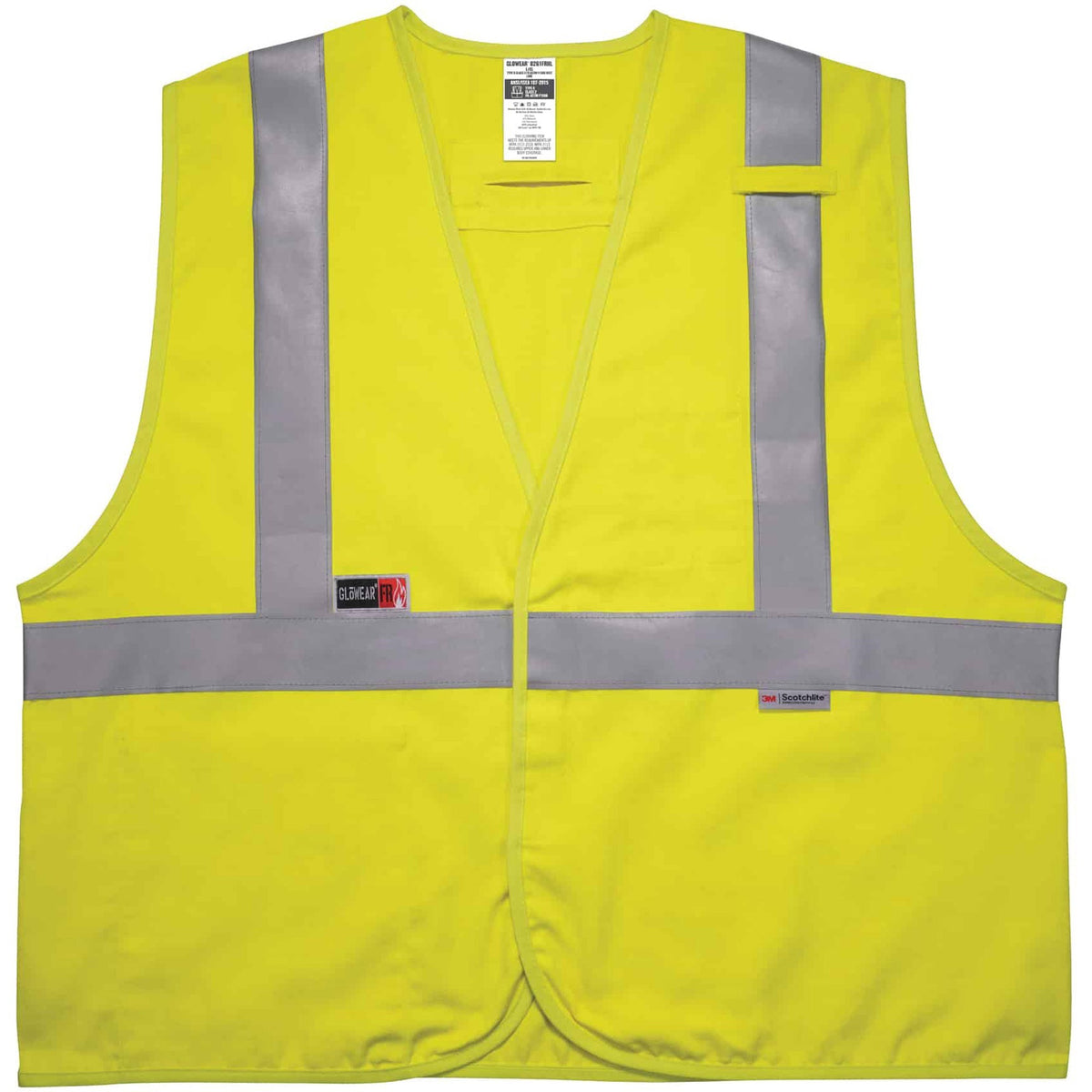 Ergodyne 8261FRHL Hi-Vis FR Safety Vest - Class 2, Dual Compliant