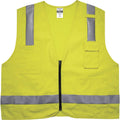 Ergodyne 8262FRZ Hi-Vis Flame-resistant Surveyor Vest - Class 2, NFPA 70E, Mesh