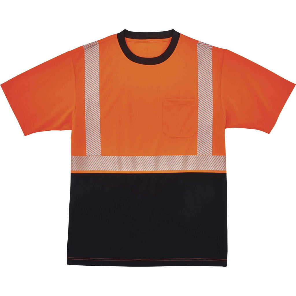 Ergodyne 8280BK Type R Class 2 Front Performance T-Shirt