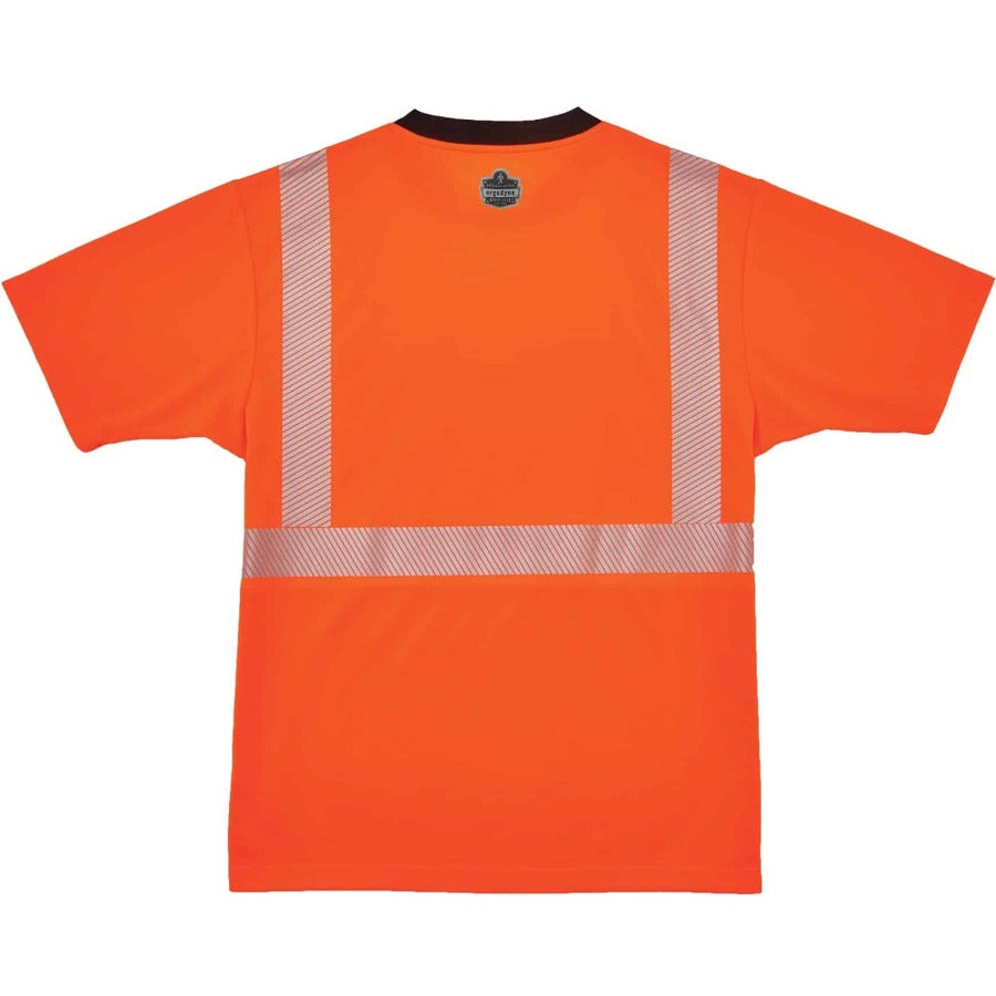 Ergodyne 8280BK Type R Class 2 Front Performance T-Shirt