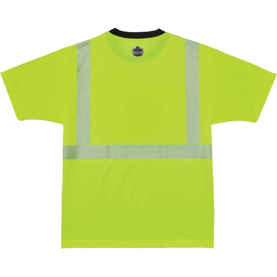 Ergodyne 8280BK Type R Class 2 Front Performance T-Shirt