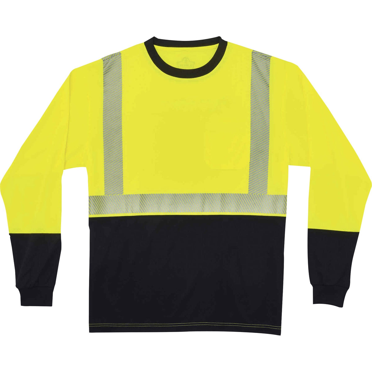 Ergodyne 8281BK Type R Class 2 Front Long Sleeve T-Shirt