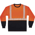 Ergodyne 8281BK Type R Class 2 Front Long Sleeve T-Shirt