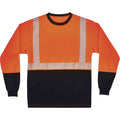 Ergodyne 8281BK Type R Class 2 Front Long Sleeve T-Shirt
