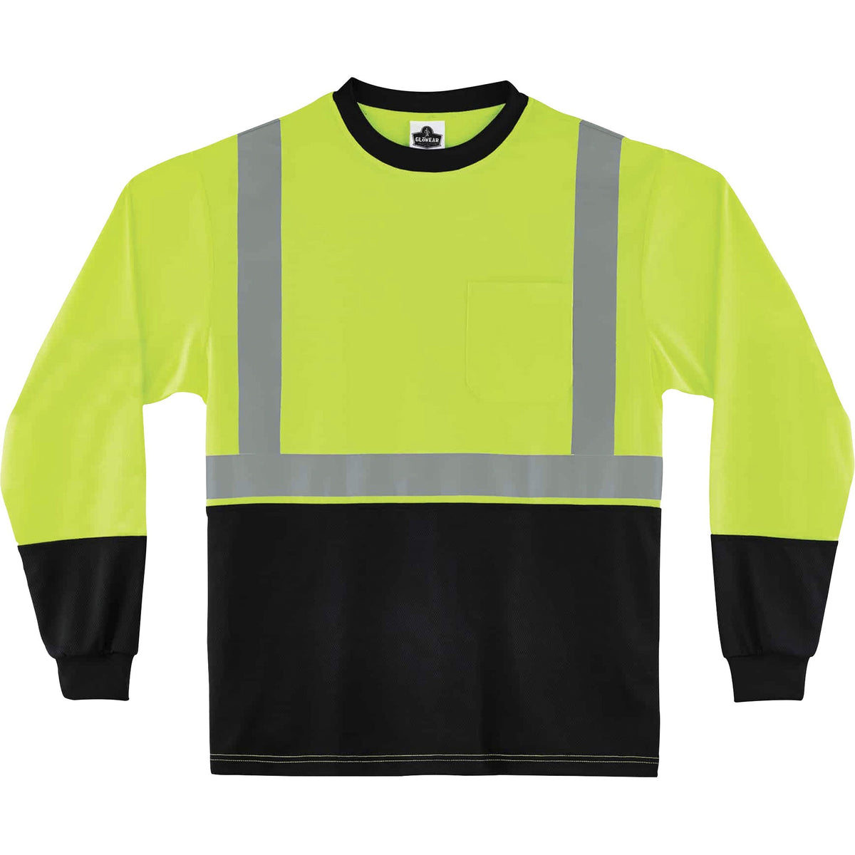 Ergodyne 8291BK High-Visibility Long Sleeve T-Shirt