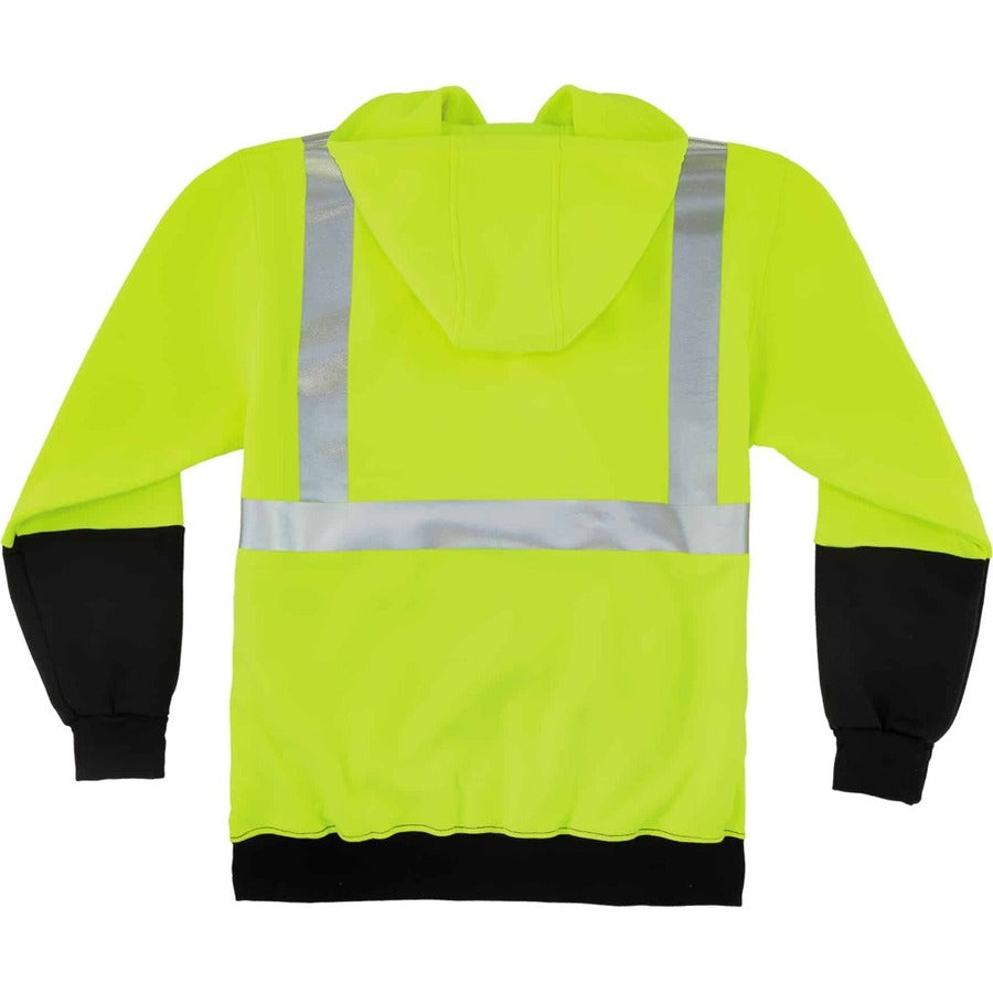 Ergodyne 8293 Type R Class 2 Front Hooded Sweatshirt