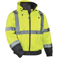 Ergodyne 8379 Type R Class 3 Hi-Vis Fleece Lined Bomber Jacket