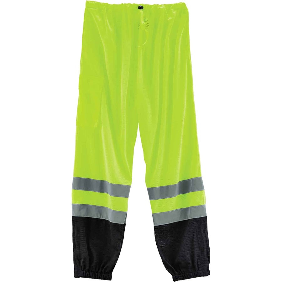 Ergodyne 8910BK Class E Bottom Hi-Vis Pants