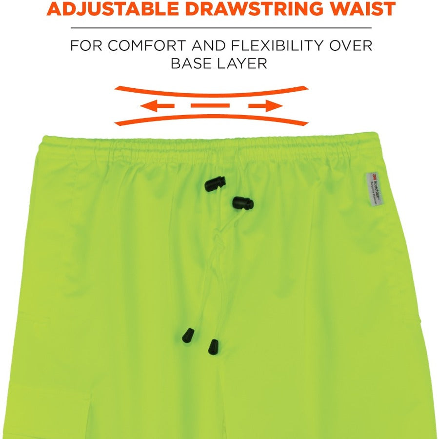 Ergodyne 8915BK Class E Bottom Rain Pants