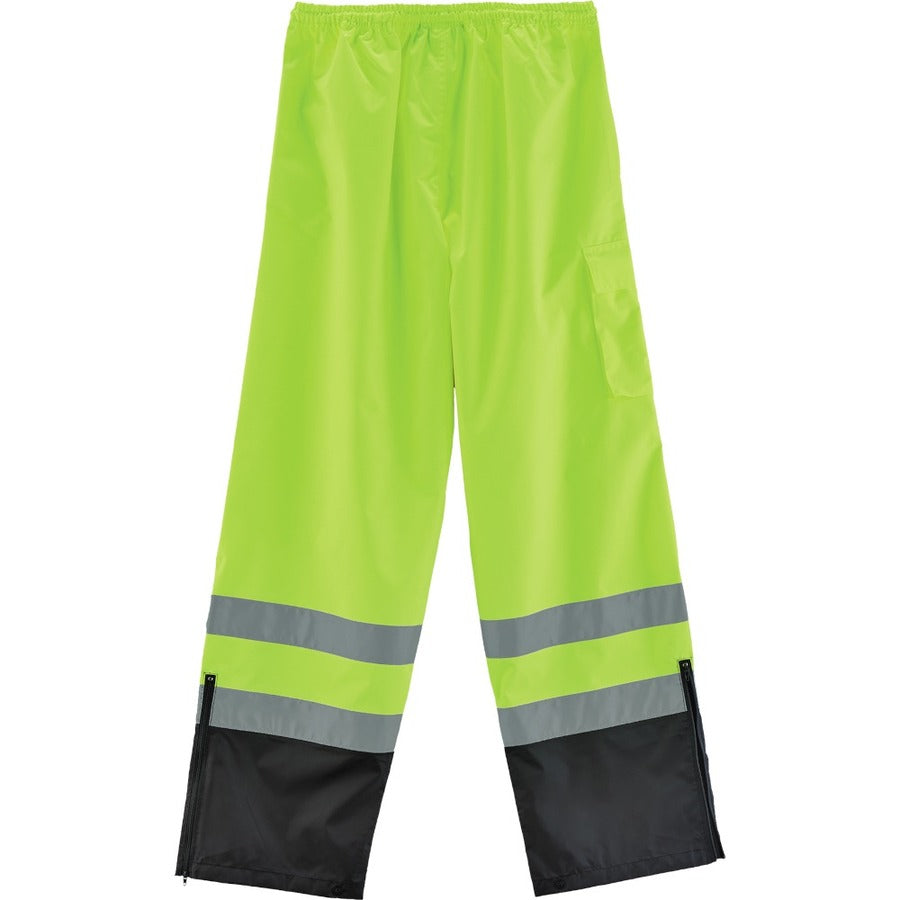 Ergodyne 8915BK Class E Bottom Rain Pants
