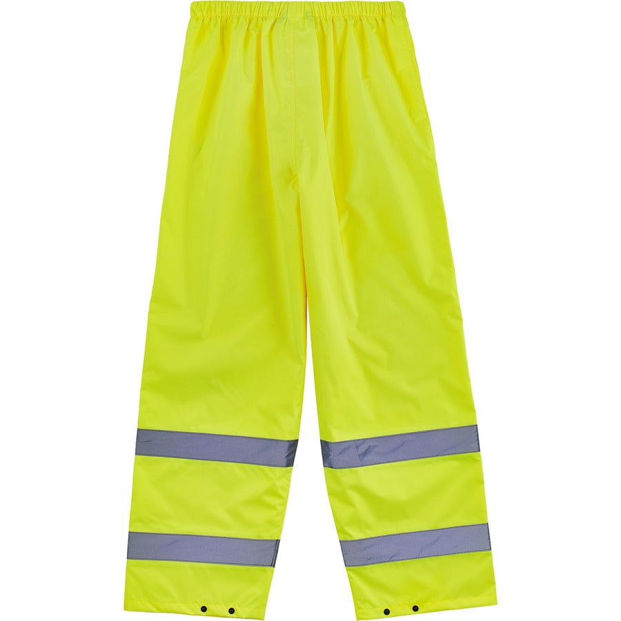 Ergodyne 8916 Lightweight Hi-Vis Rain Pants - Class E