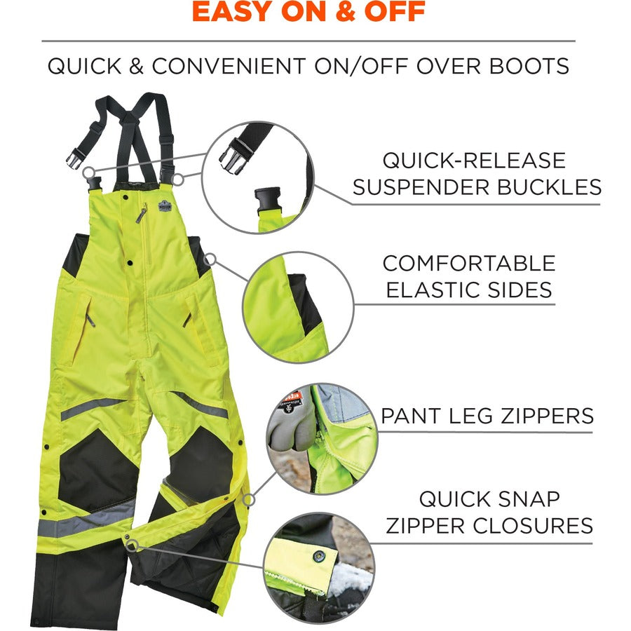 Ergodyne 8928 Class E Insulated Bibs