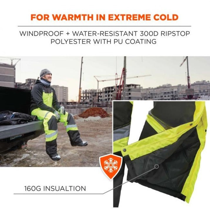 Ergodyne 8928 Class E Insulated Bibs