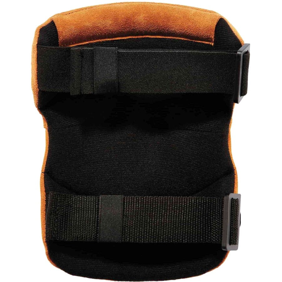 Ergodyne ProFlex 230LTR Leather Knee Pads - Wide Soft Cap