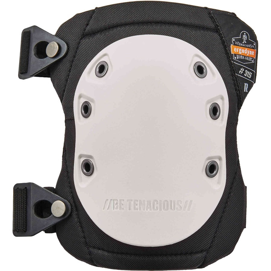Ergodyne ProFlex 315 Cap Long Textured Hard Cap Knee Pads - Buckle