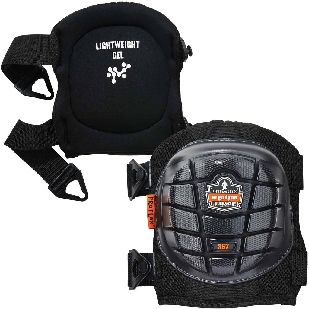 Ergodyne ProFlex 357 Short Cap Lightweight Gel Knee Pads