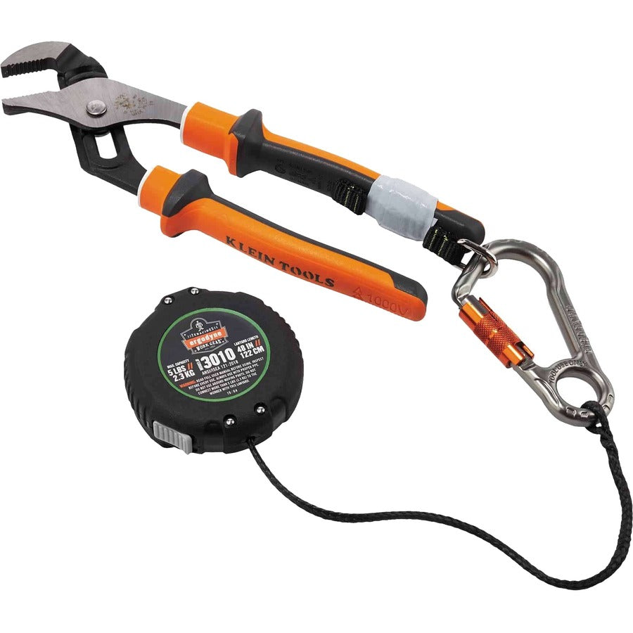 Ergodyne 3010 Retractable Tool Lanyard with Belt Loop Clip