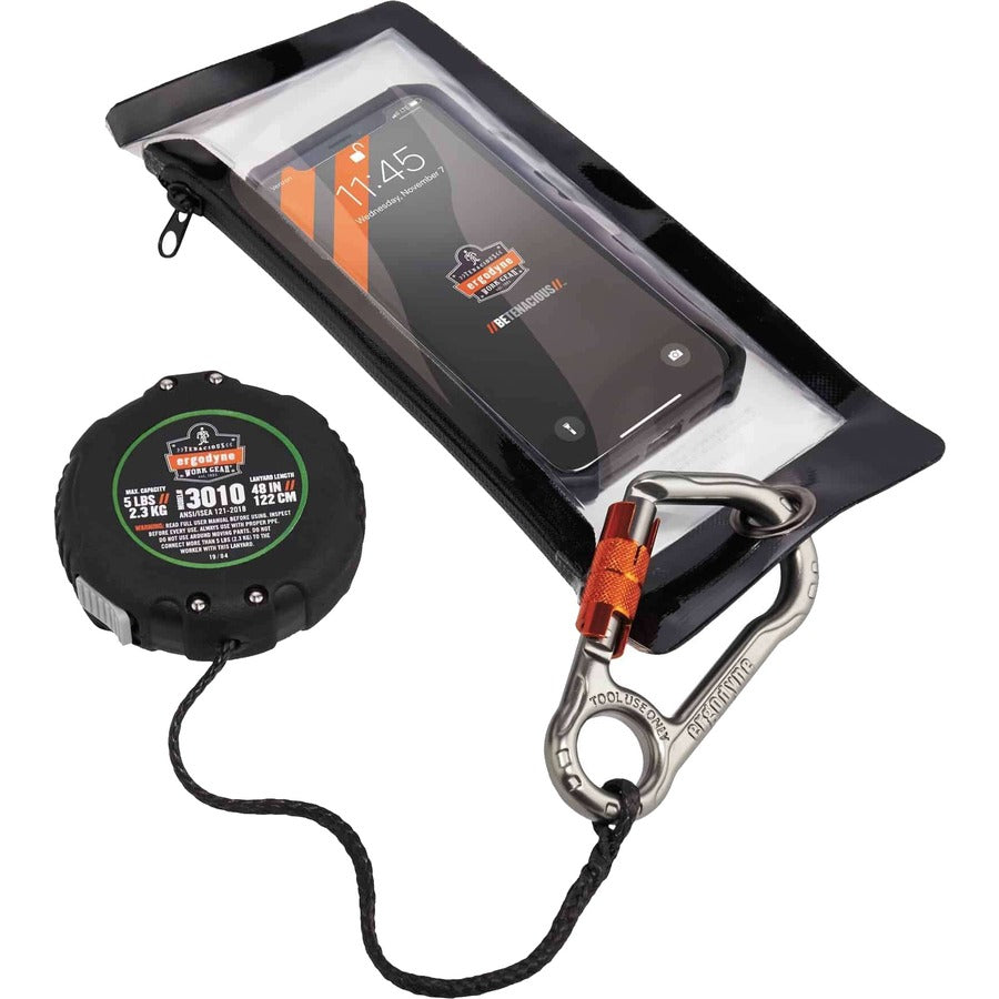 Ergodyne 3010 Retractable Tool Lanyard with Belt Loop Clip