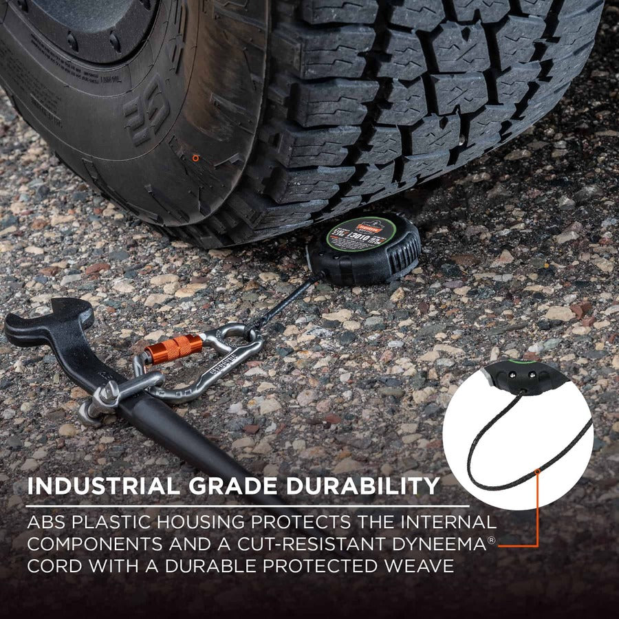 Ergodyne 3010 Retractable Tool Lanyard with Belt Loop Clip