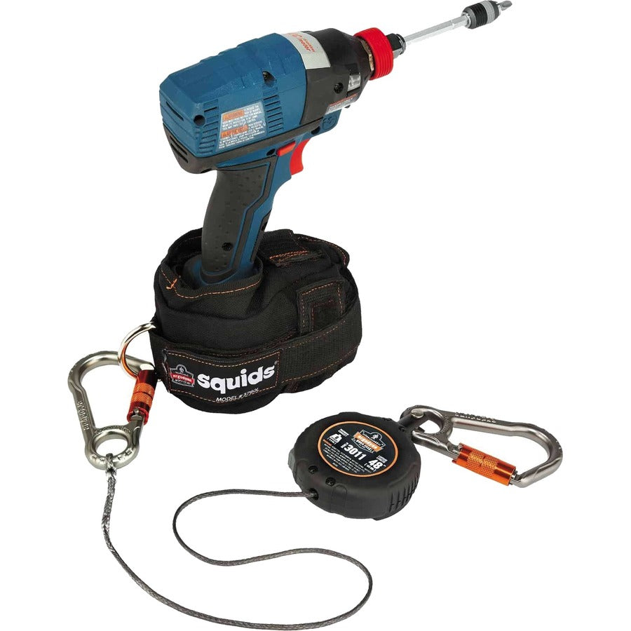 Ergodyne 3011 Retractable Tool Lanyard with Carabiner Mount